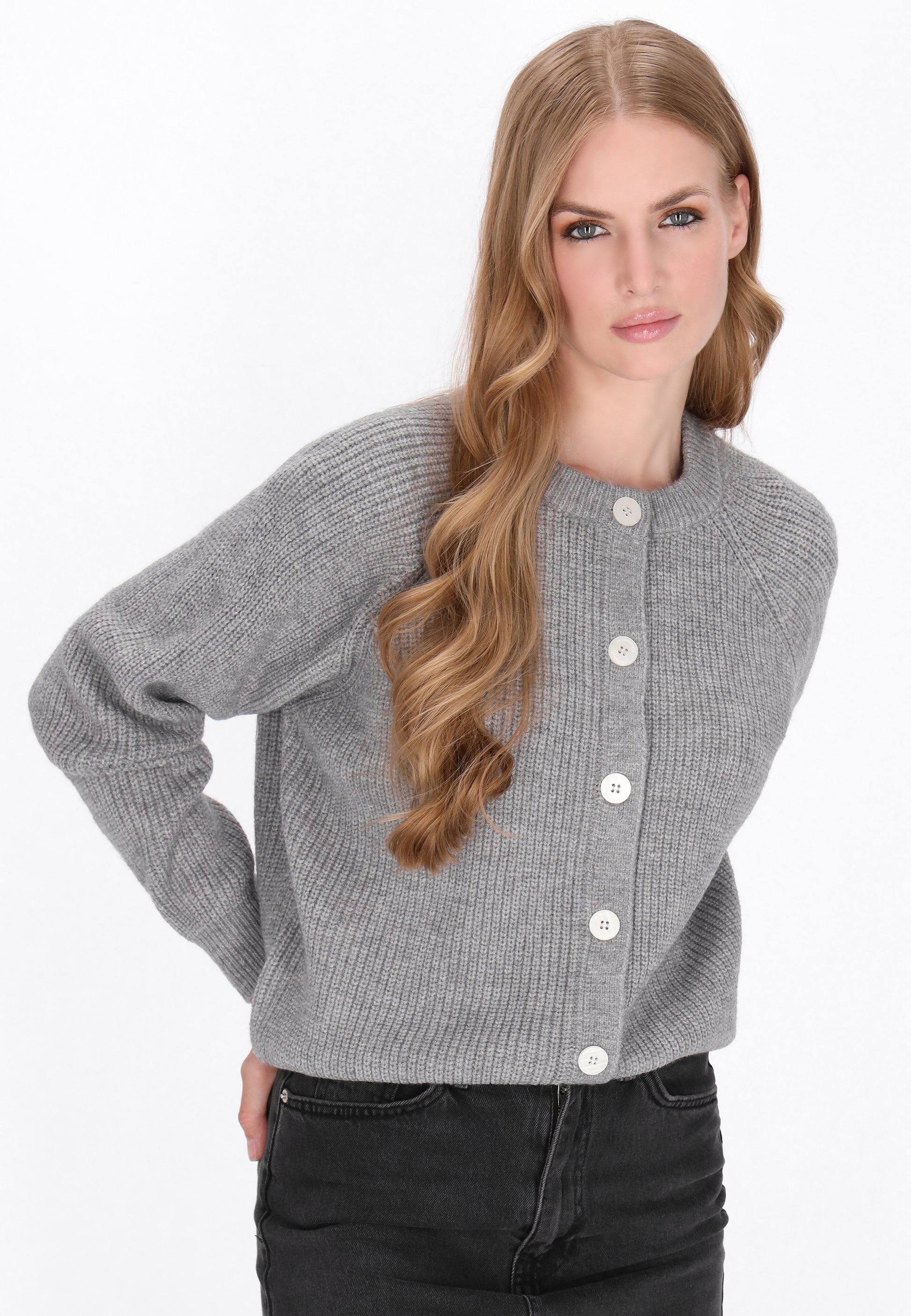 DreiMaster Vintage Damen Strickjacke