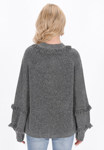 IZIA Damen Strickjacke