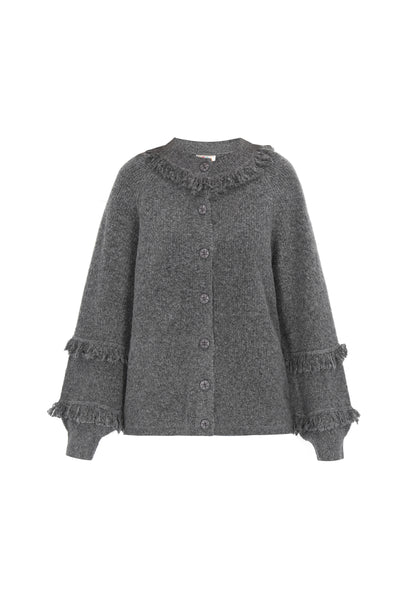 IZIA Damen Strickjacke