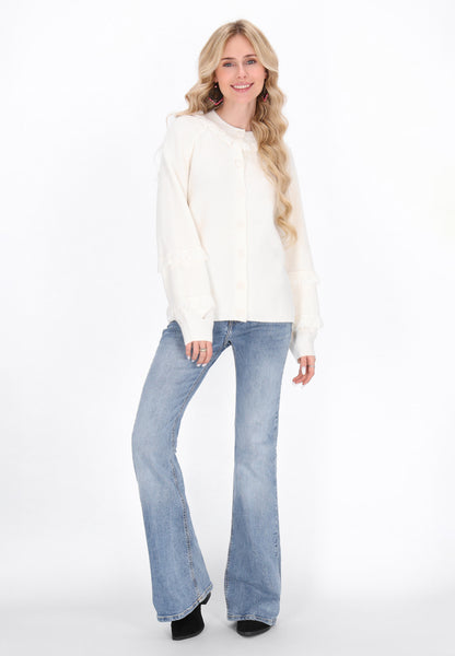 IZIA Damen Strickjacke