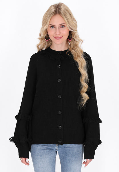 IZIA Damen Strickjacke