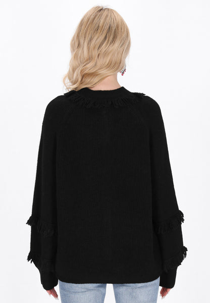 IZIA Damen Strickjacke