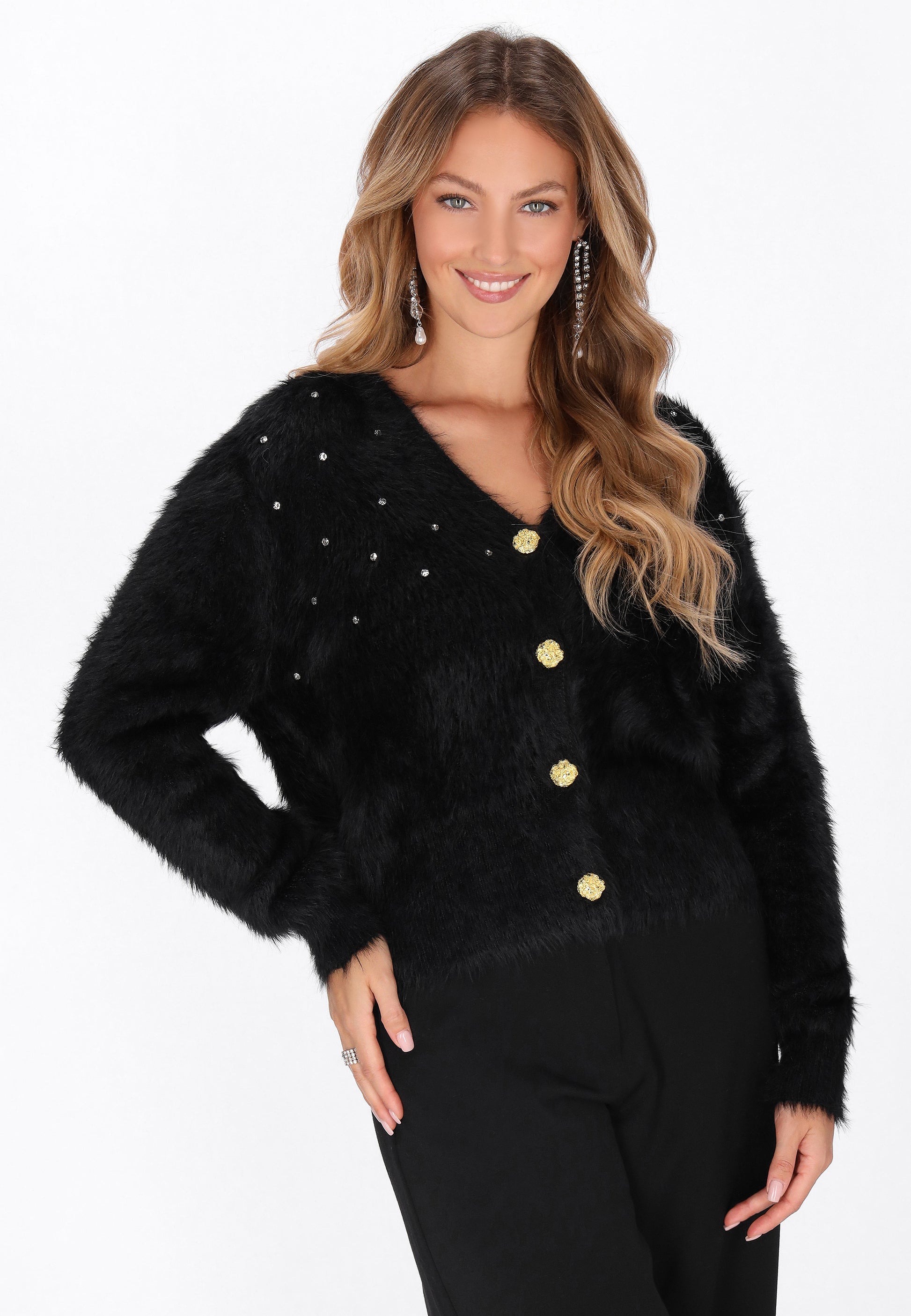 faina Damen Strickjacke