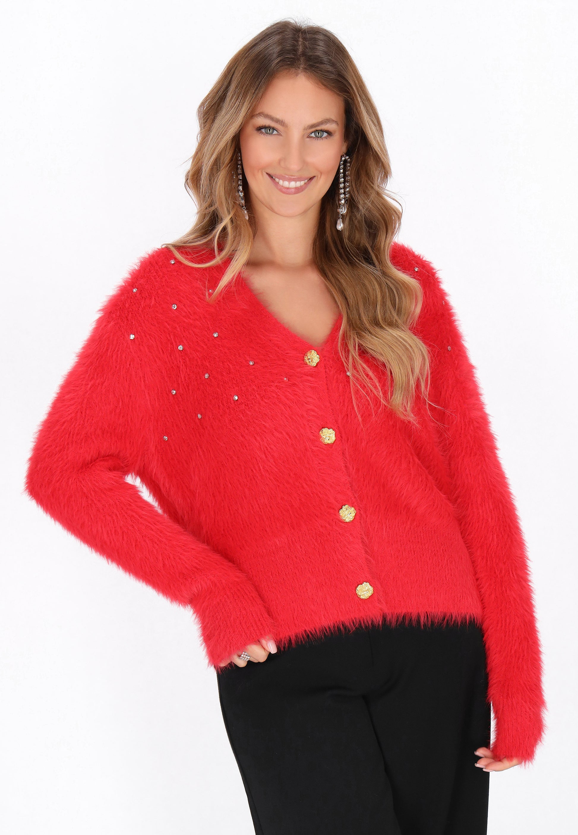 faina Damen Strickjacke