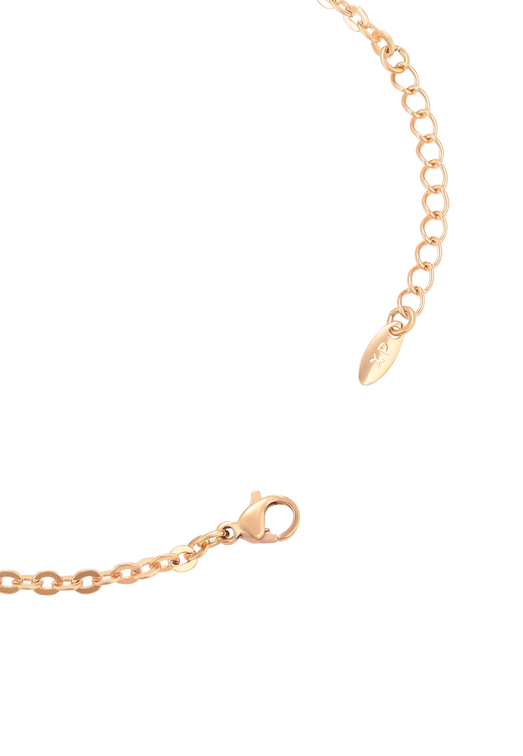 faina Crystal Studded Chain Link Bracelet