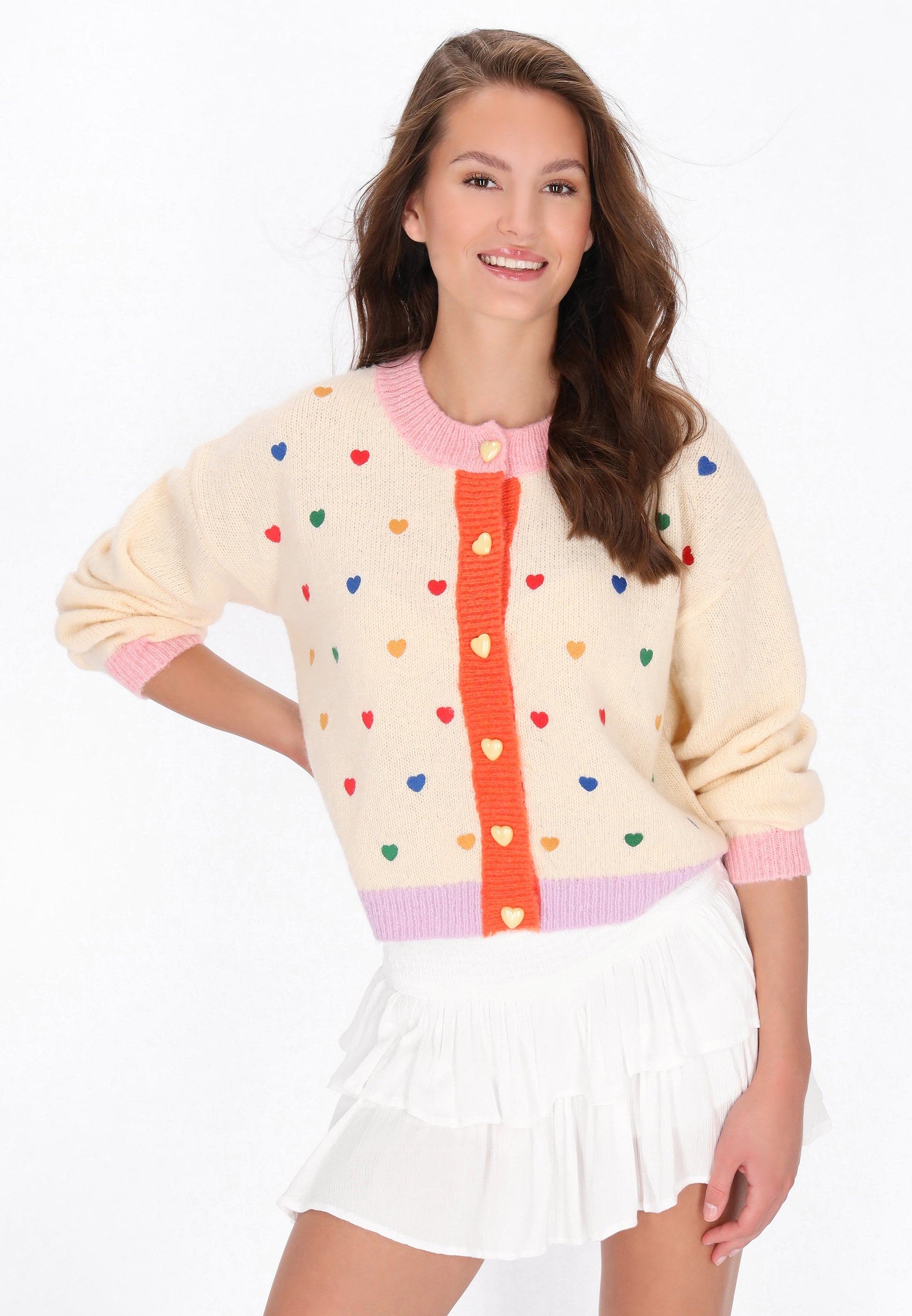 Mymo Damen Strickjacke