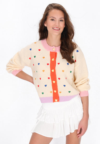 Mymo Damen Strickjacke