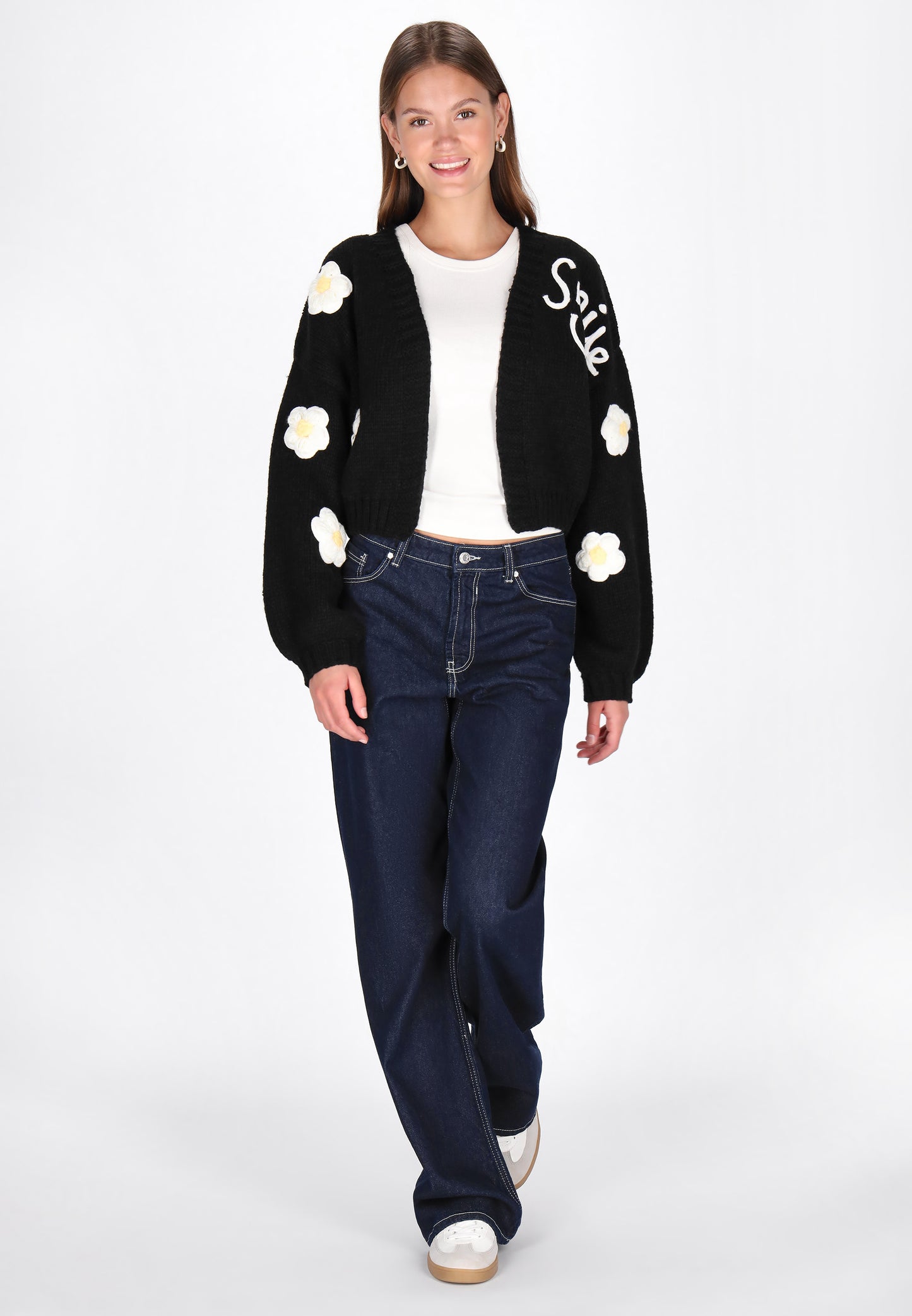 Mymo Damen Strickjacke