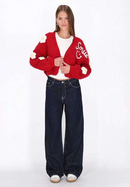Mymo Damen Strickjacke