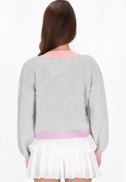 Mymo Damen Strickjacke