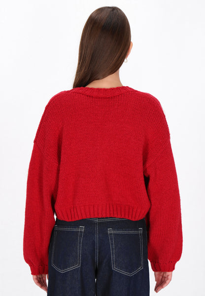 Mymo Damen Strickjacke