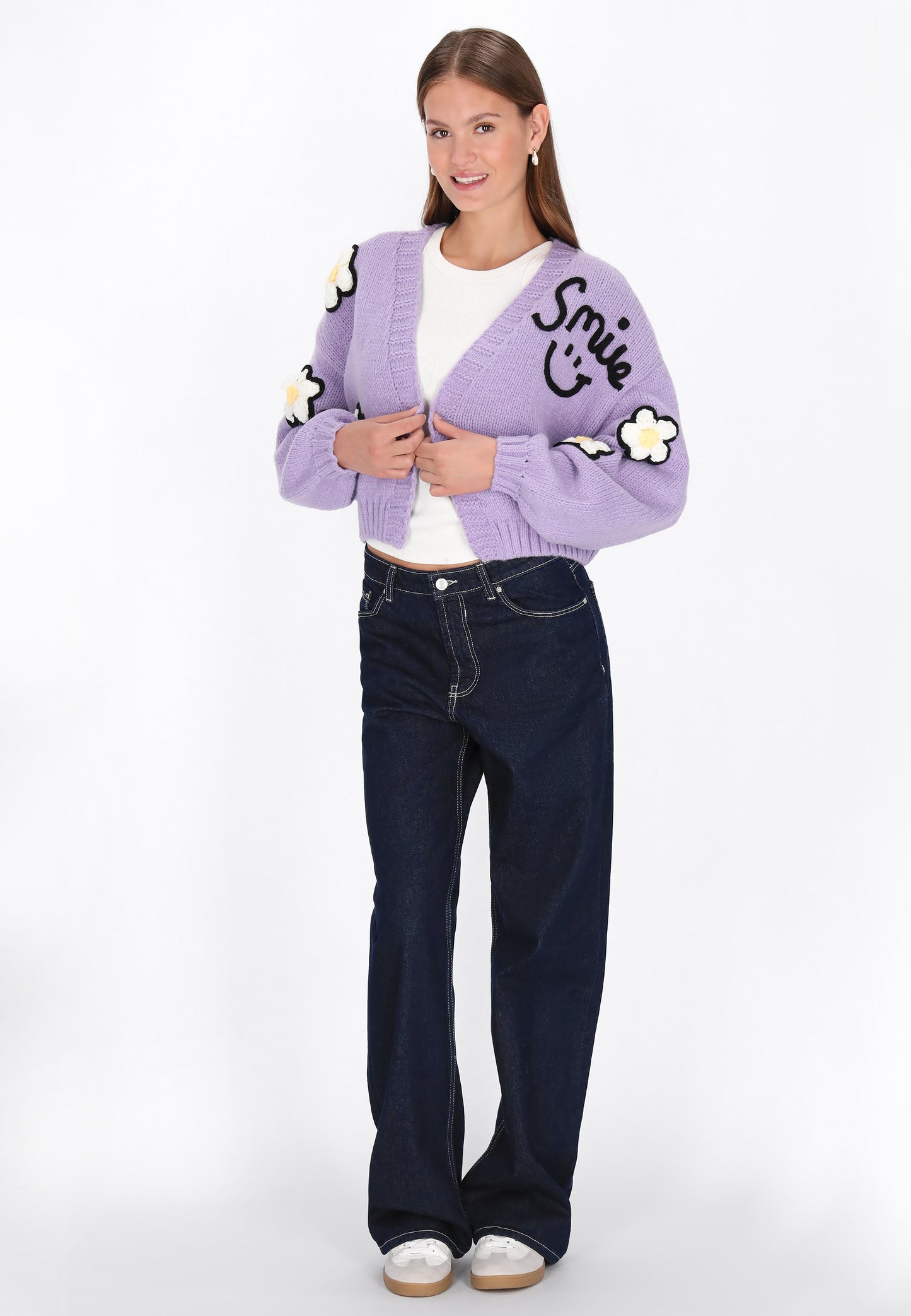Mymo Damen Strickjacke