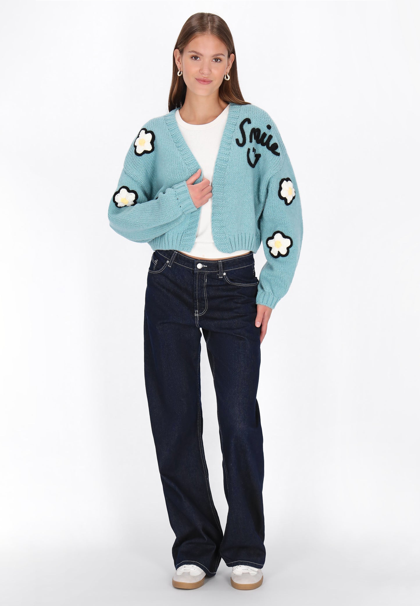 Mymo Damen Strickjacke