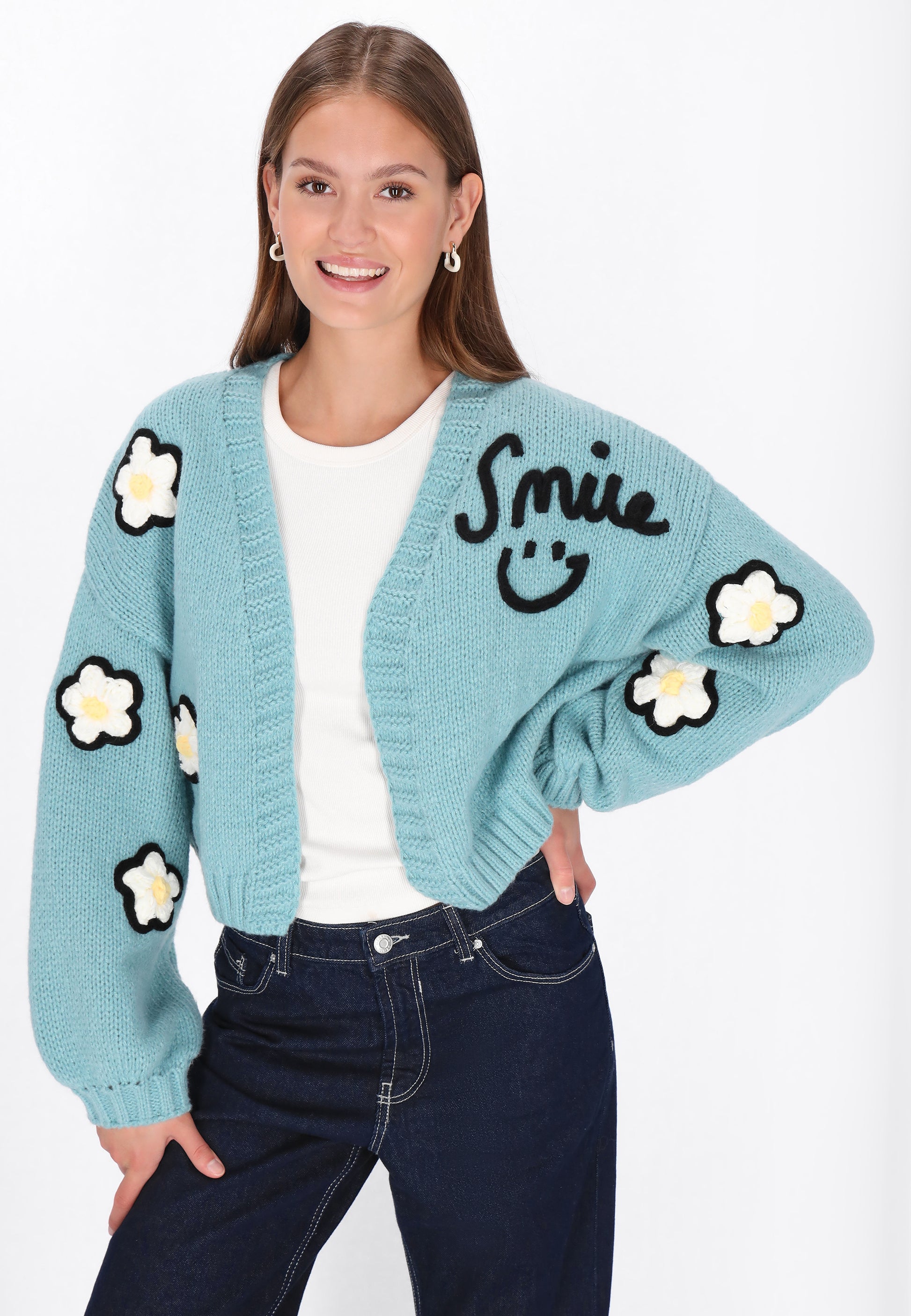 Mymo Damen Strickjacke