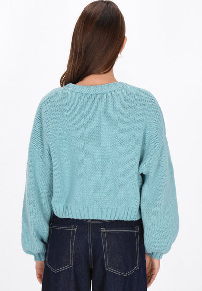 Mymo Damen Strickjacke