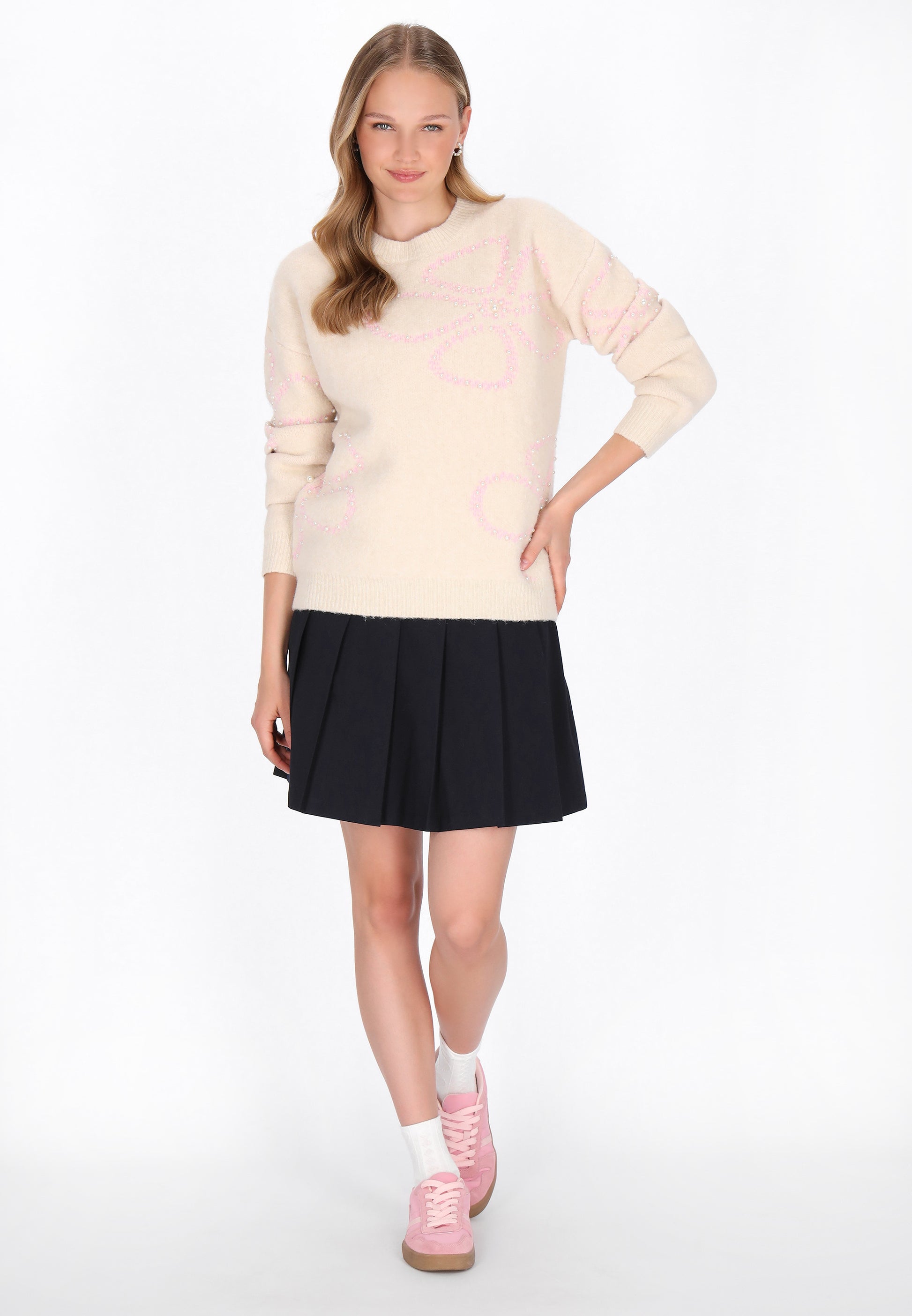 MyMo Damen-Pullover