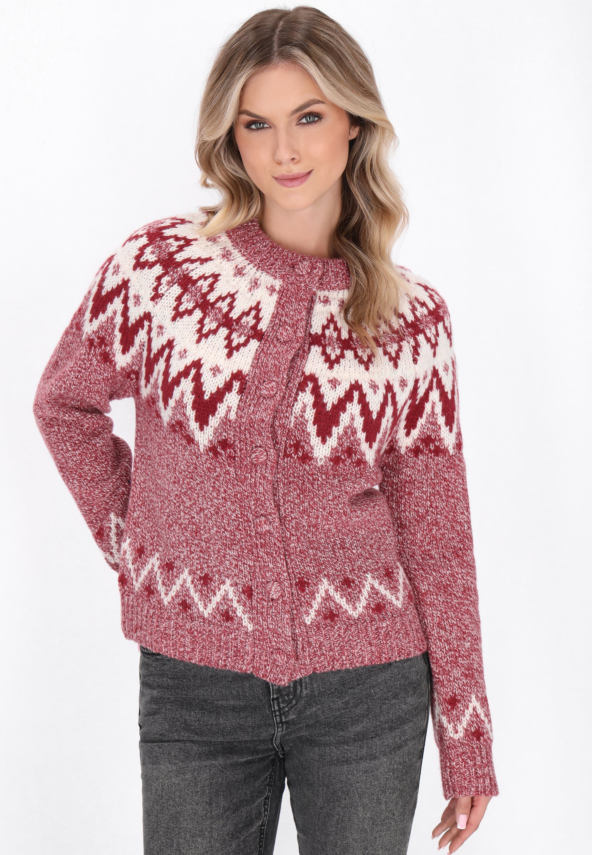 DreiMaster Vintage Damen Strickjacke