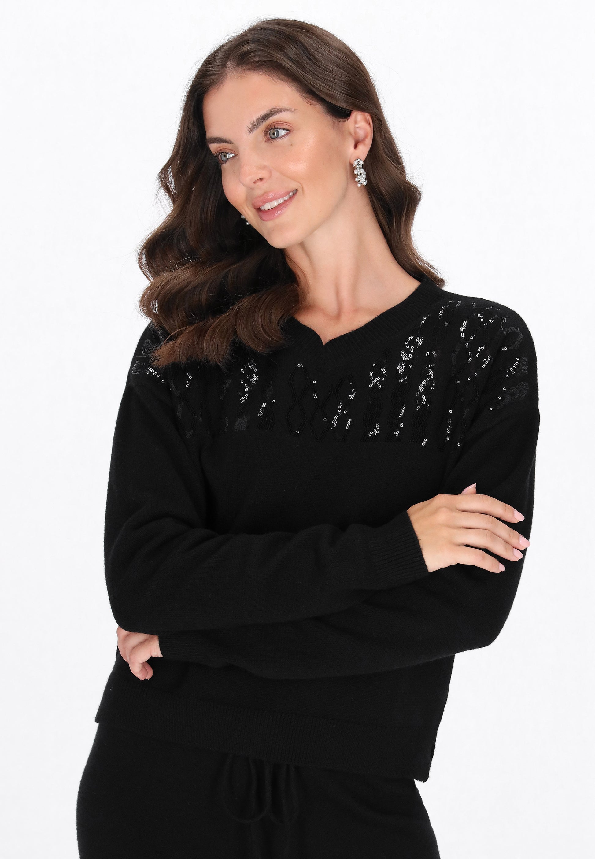 usha BLACK LABEL Damen Sweater