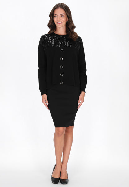 usha BLACK LABEL Damen Strickjacke