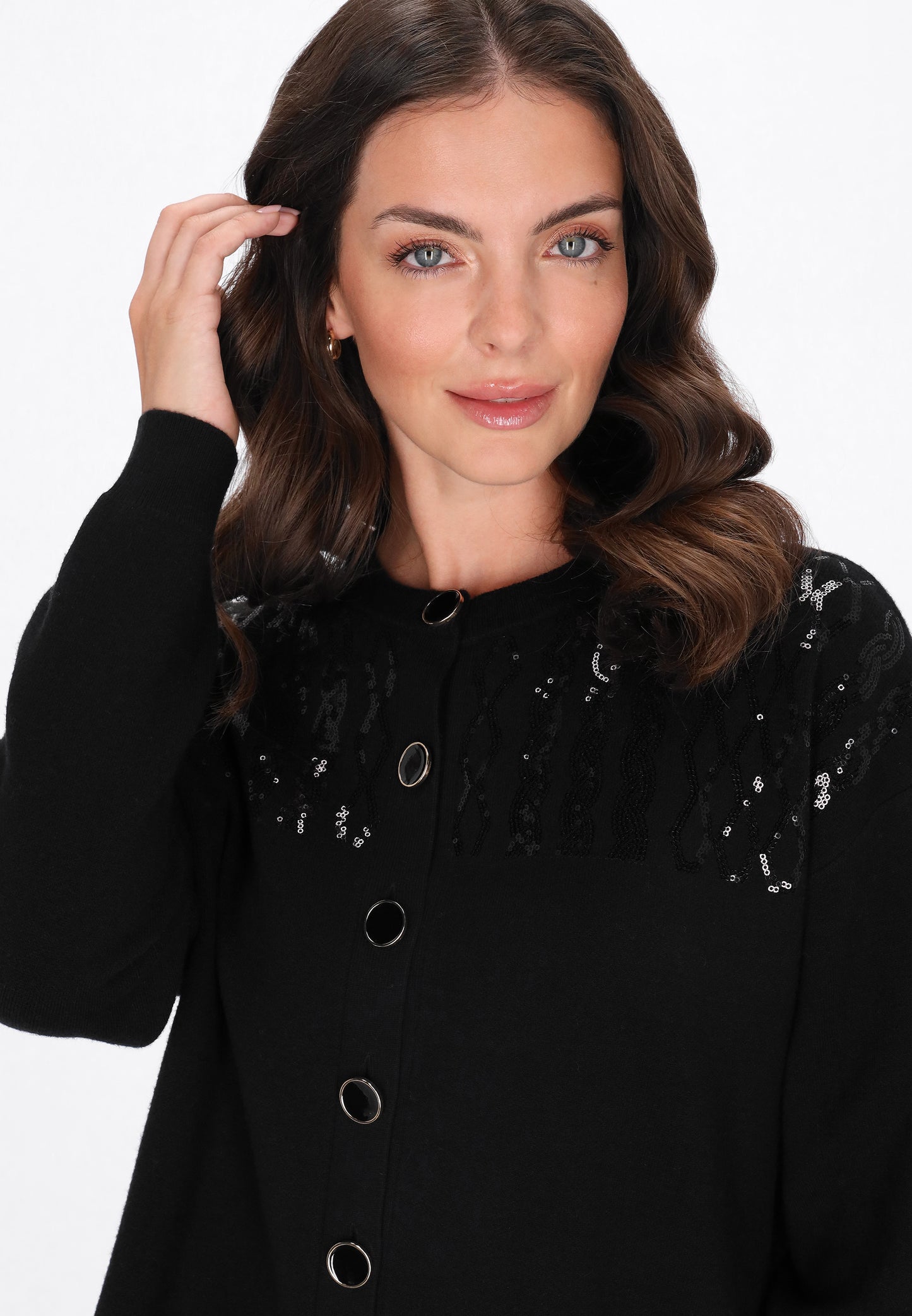 usha BLACK LABEL Damen Strickjacke