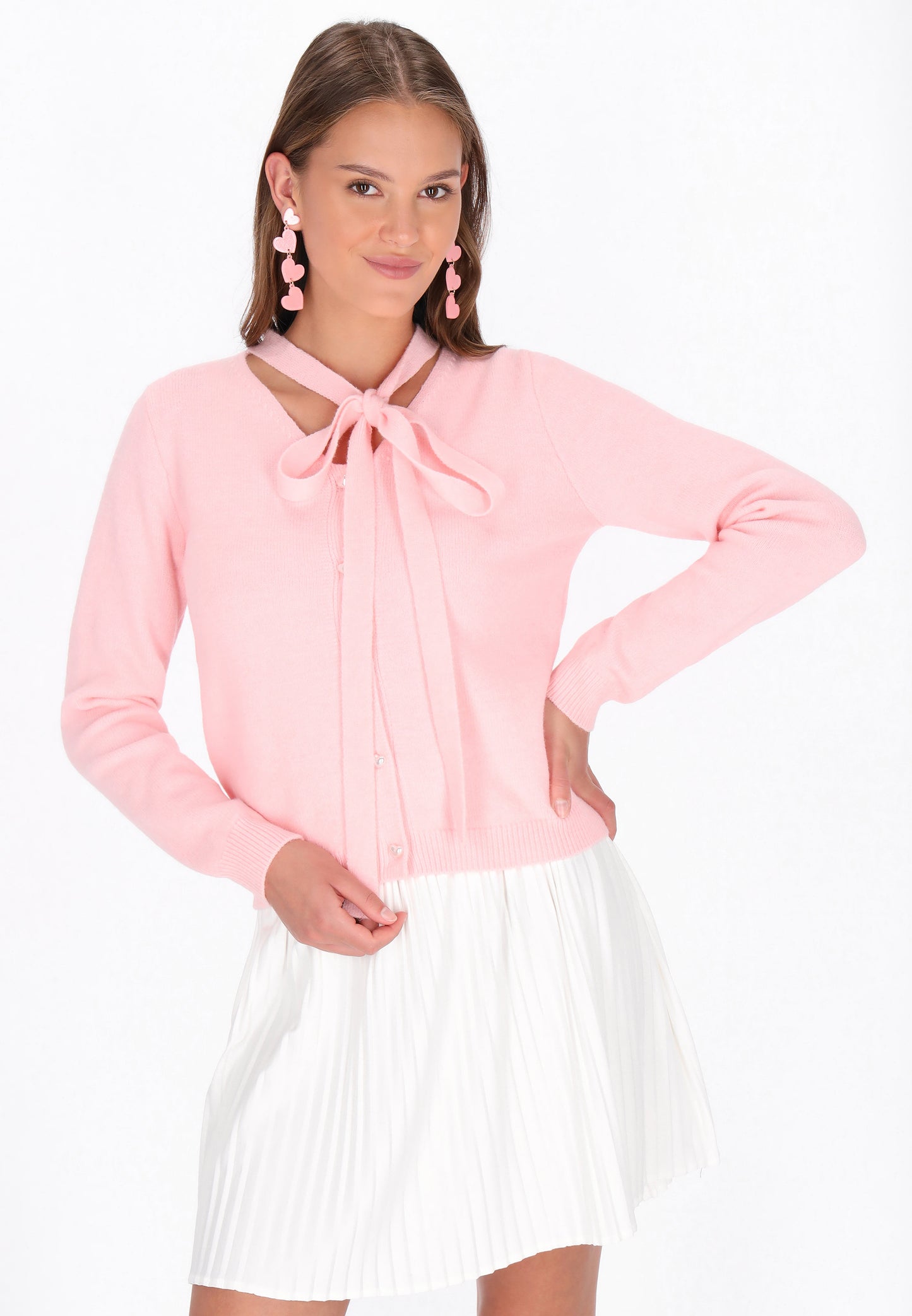 myMo pop Damen-Strickjacke