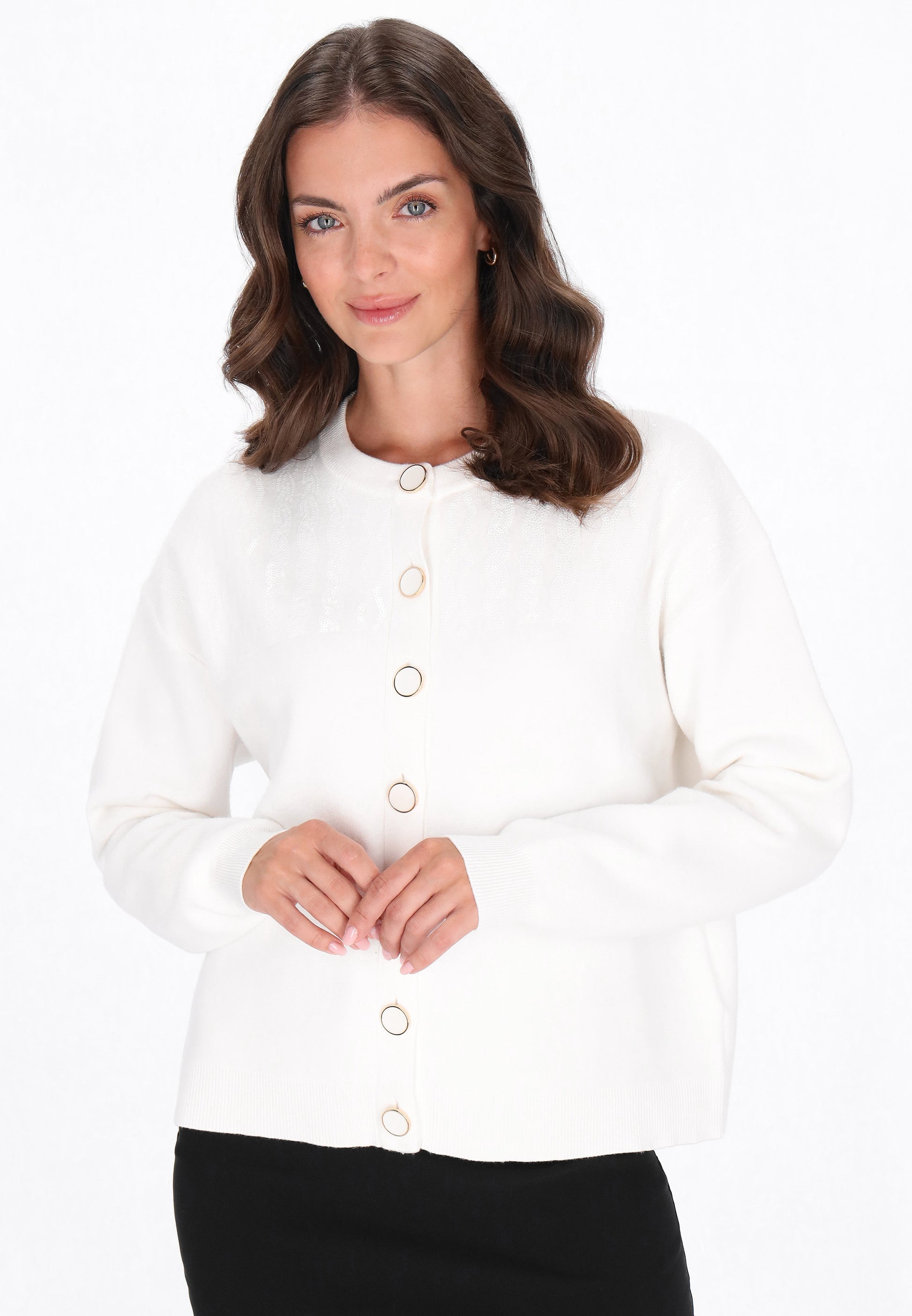 usha BLACK LABEL Damen Strickjacke