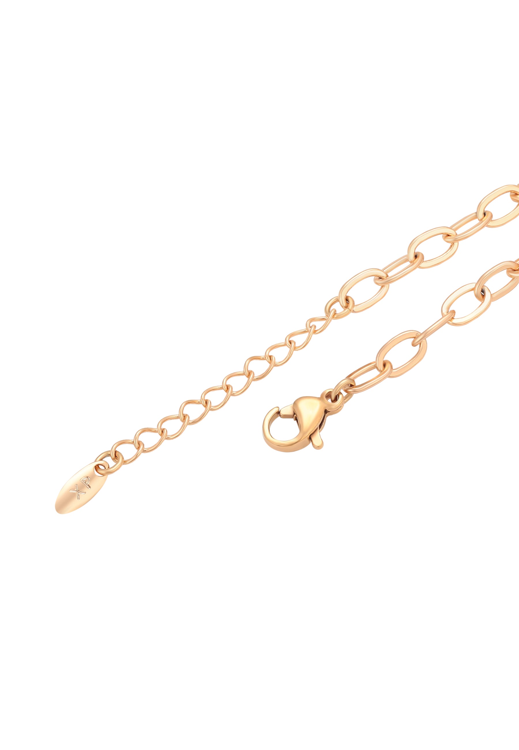 faina Crystal-Studded Chain Link Bracelet