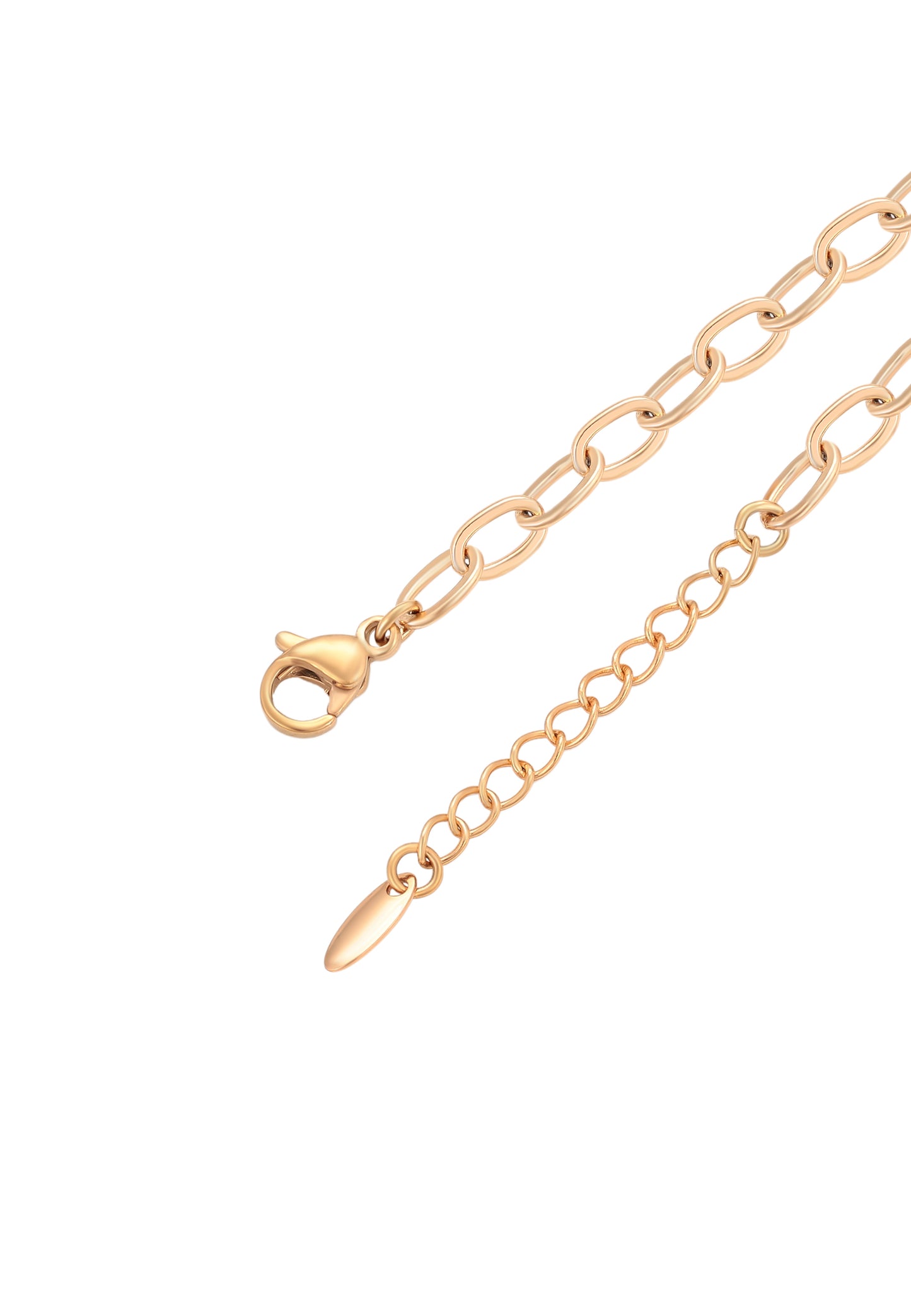 faina Crystal-Studded Chain Link Bracelet