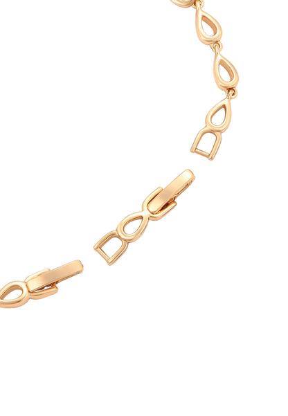 faina Crystal-Studded Link Bracelet