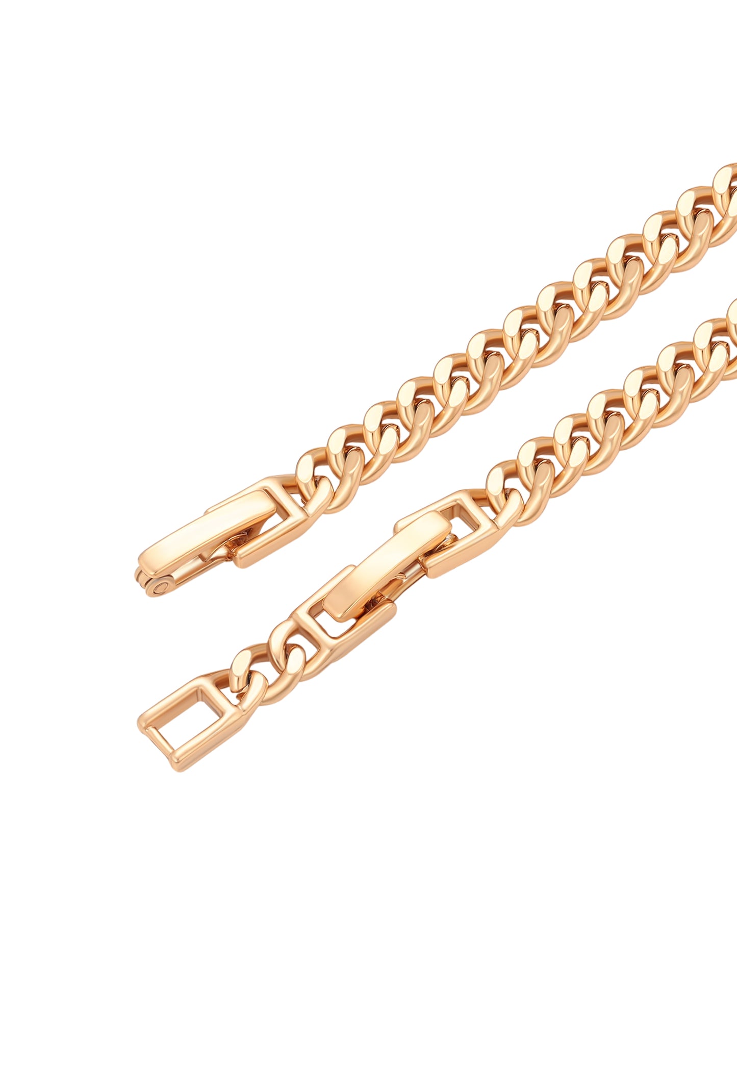 faina Crystal-Studded Chain Link Bracelet