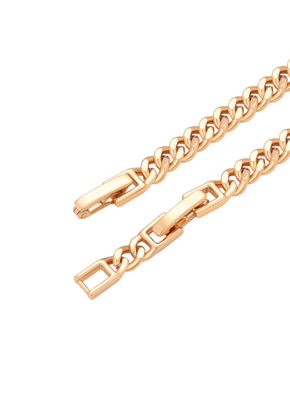 faina Crystal-Studded Chain Link Bracelet