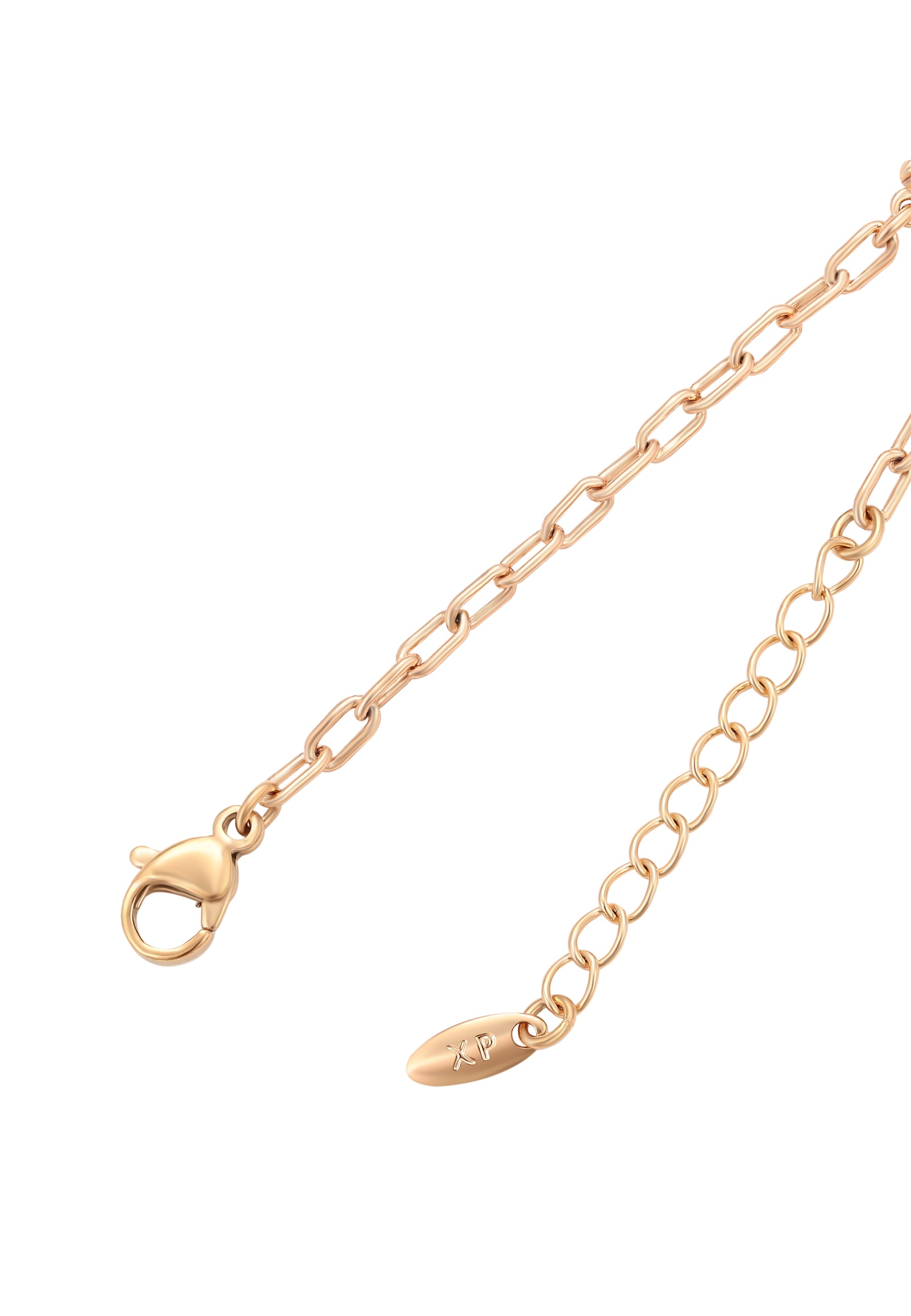 faina Crystal Studded Chain Link Bracelet