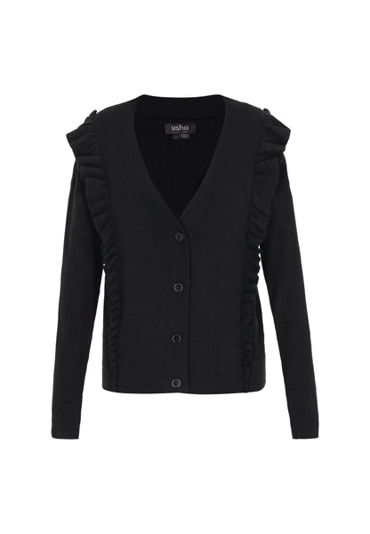 usha BLACK LABEL Damen Strickjacke
