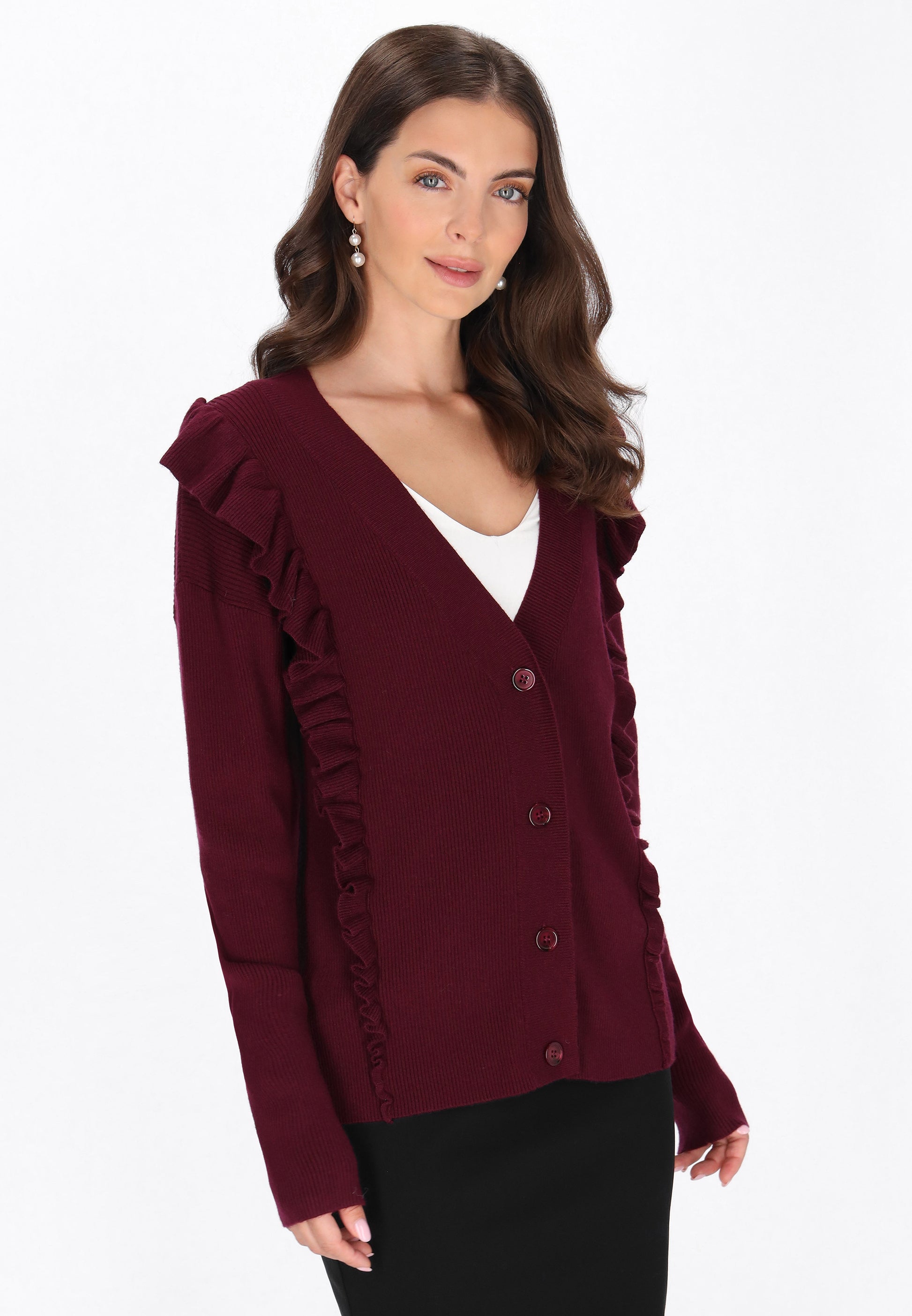 usha BLACK LABEL Damen Strickjacke
