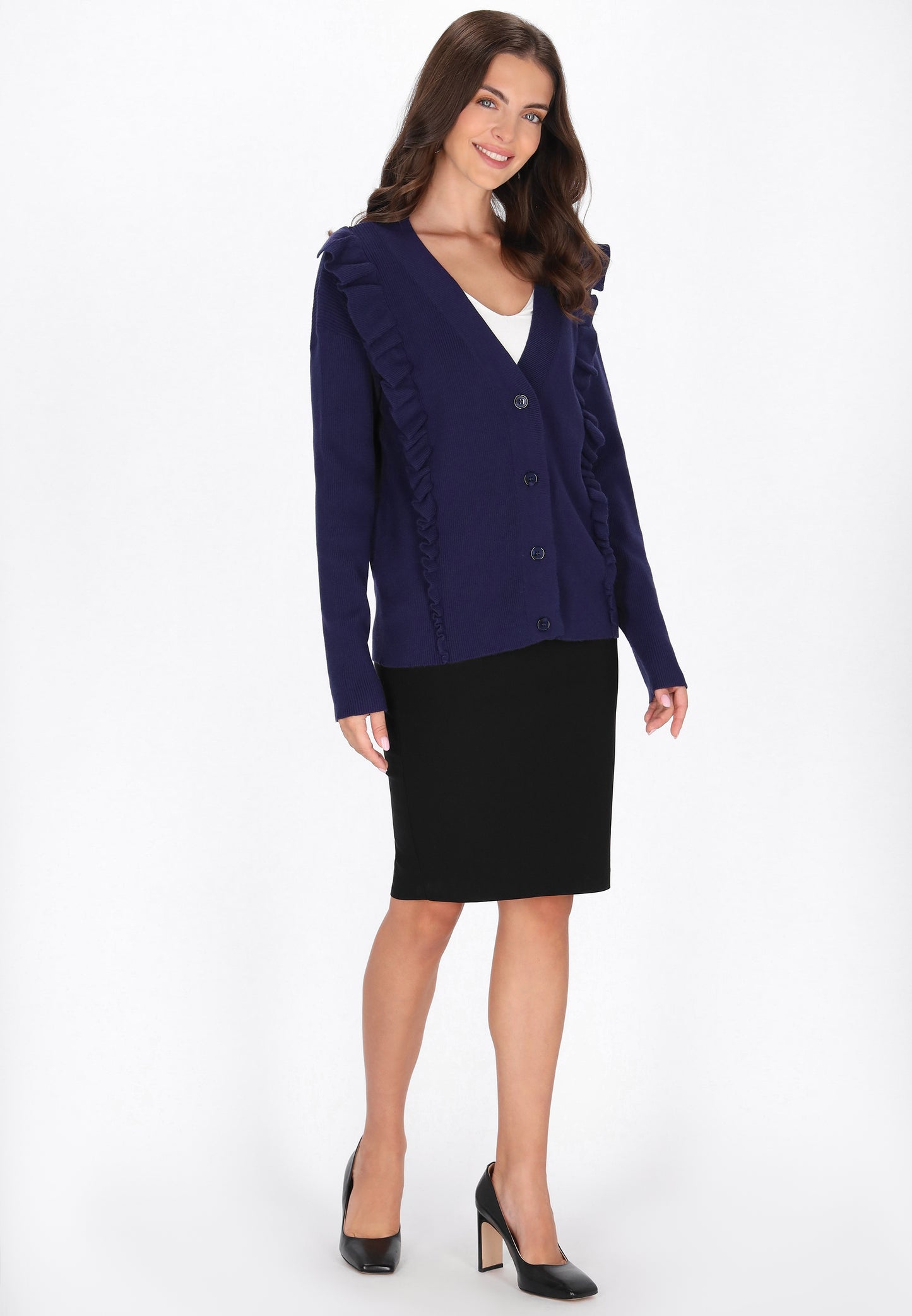 usha BLACK LABEL Damen Strickjacke
