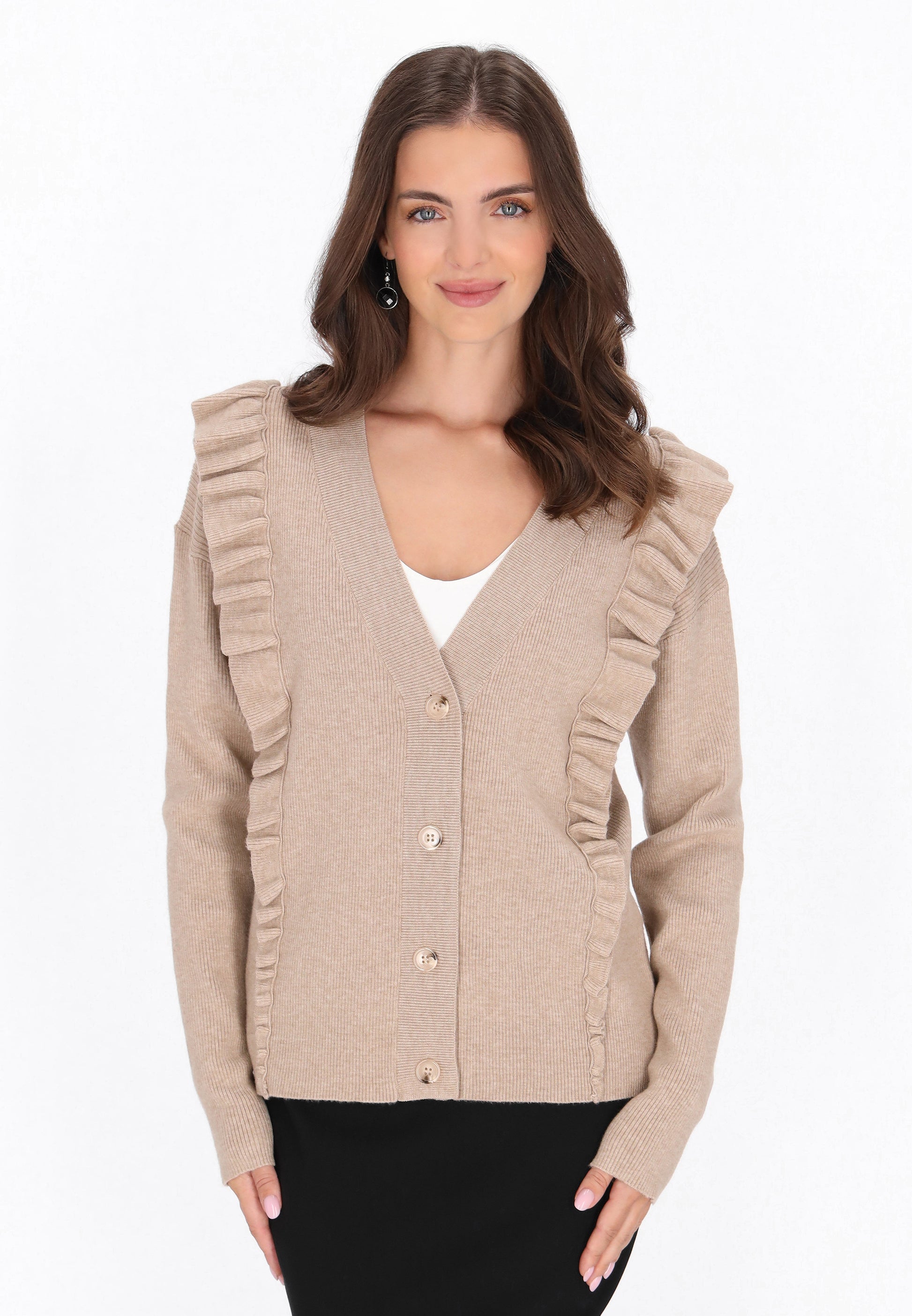 usha BLACK LABEL Damen Strickjacke