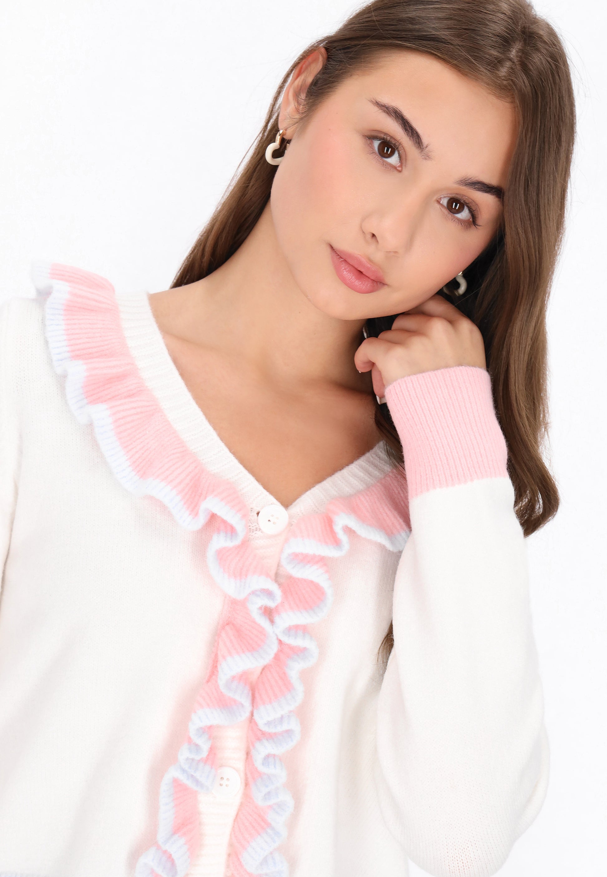 myMo pop Damen-Strickjacke