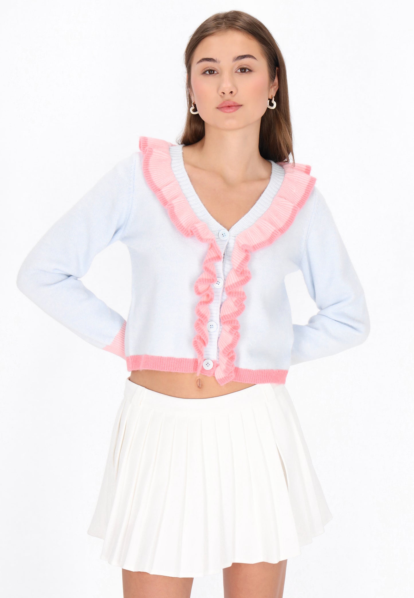 myMo pop Damen-Strickjacke