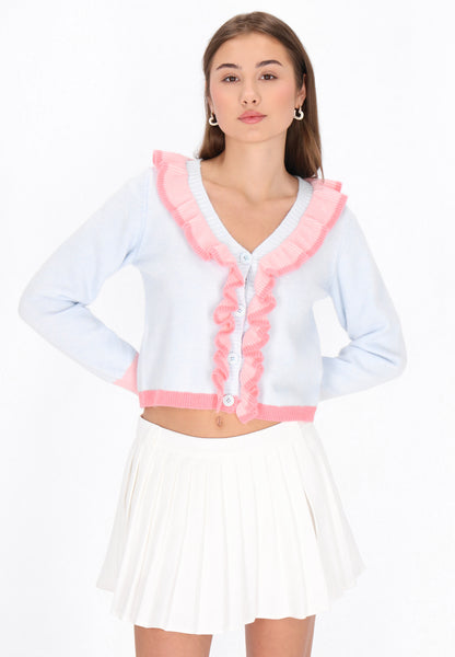 myMo pop Damen-Strickjacke