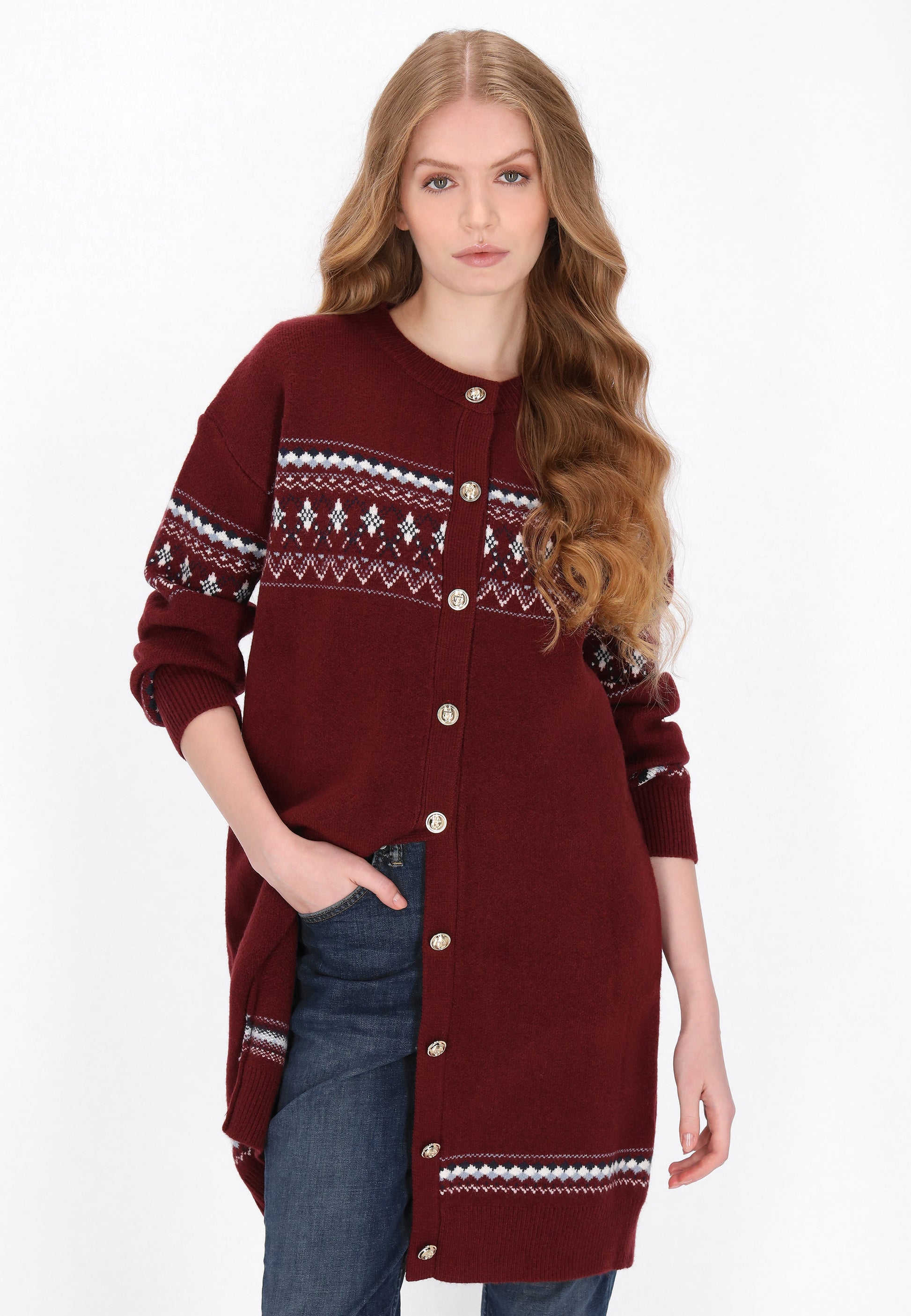DreiMaster Maritim Damen Ardigan