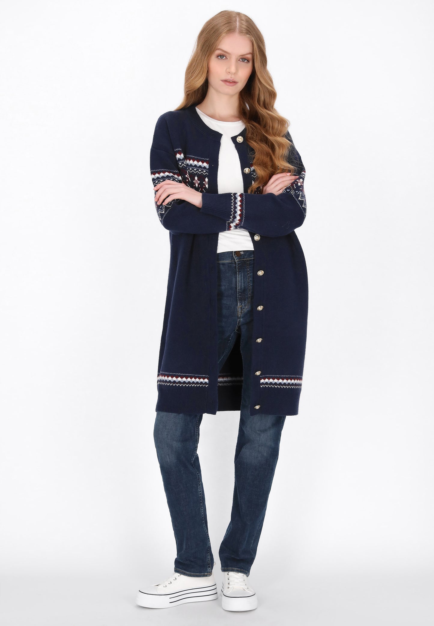 DreiMaster Maritim Damen Ardigan
