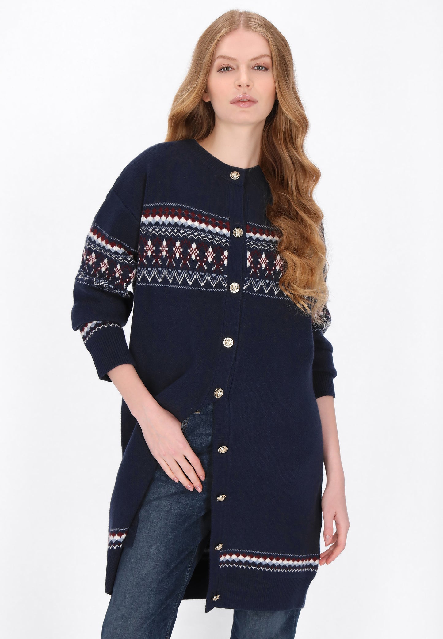 DreiMaster Maritim Damen Ardigan