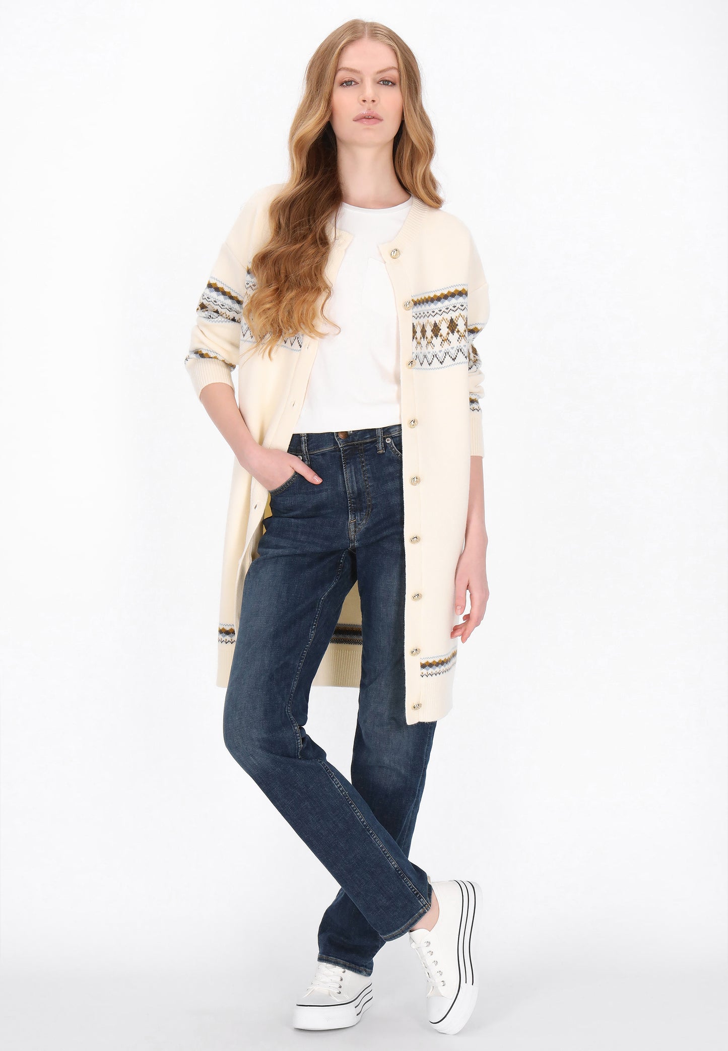 DreiMaster Maritim Damen Ardigan