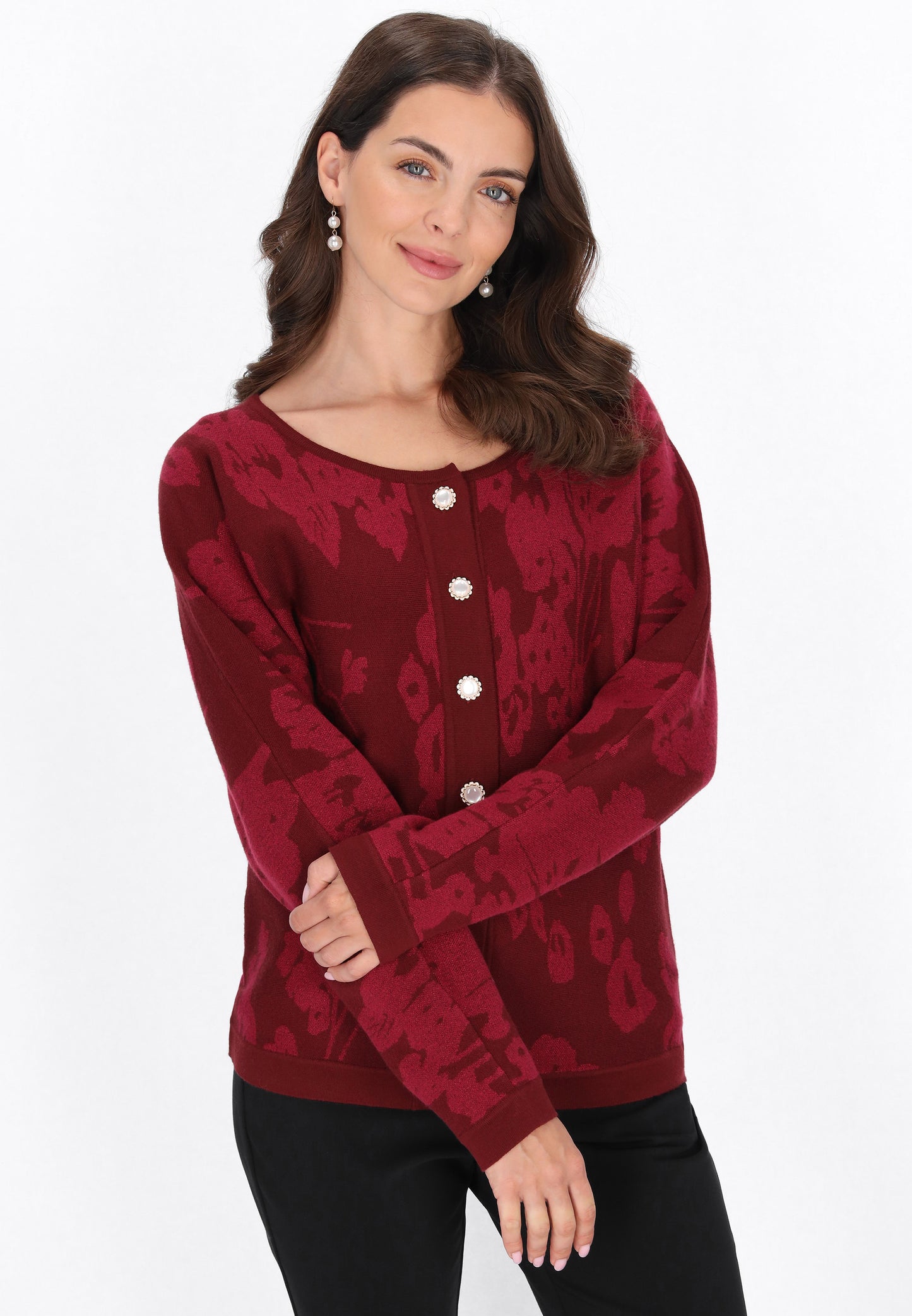 Usha Damen Strickjacke