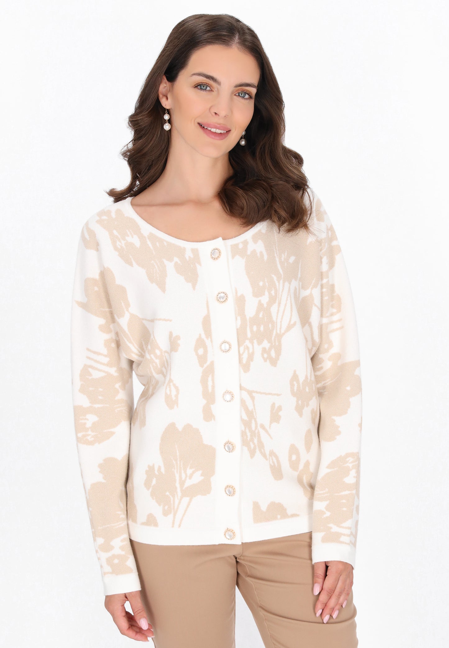 Usha Damen Strickjacke
