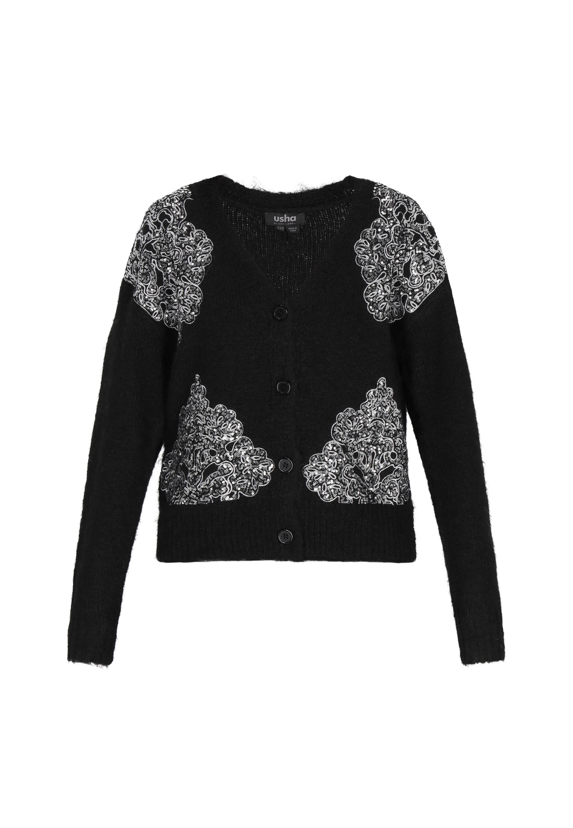 usha BLACK LABEL Damen Strickjacke