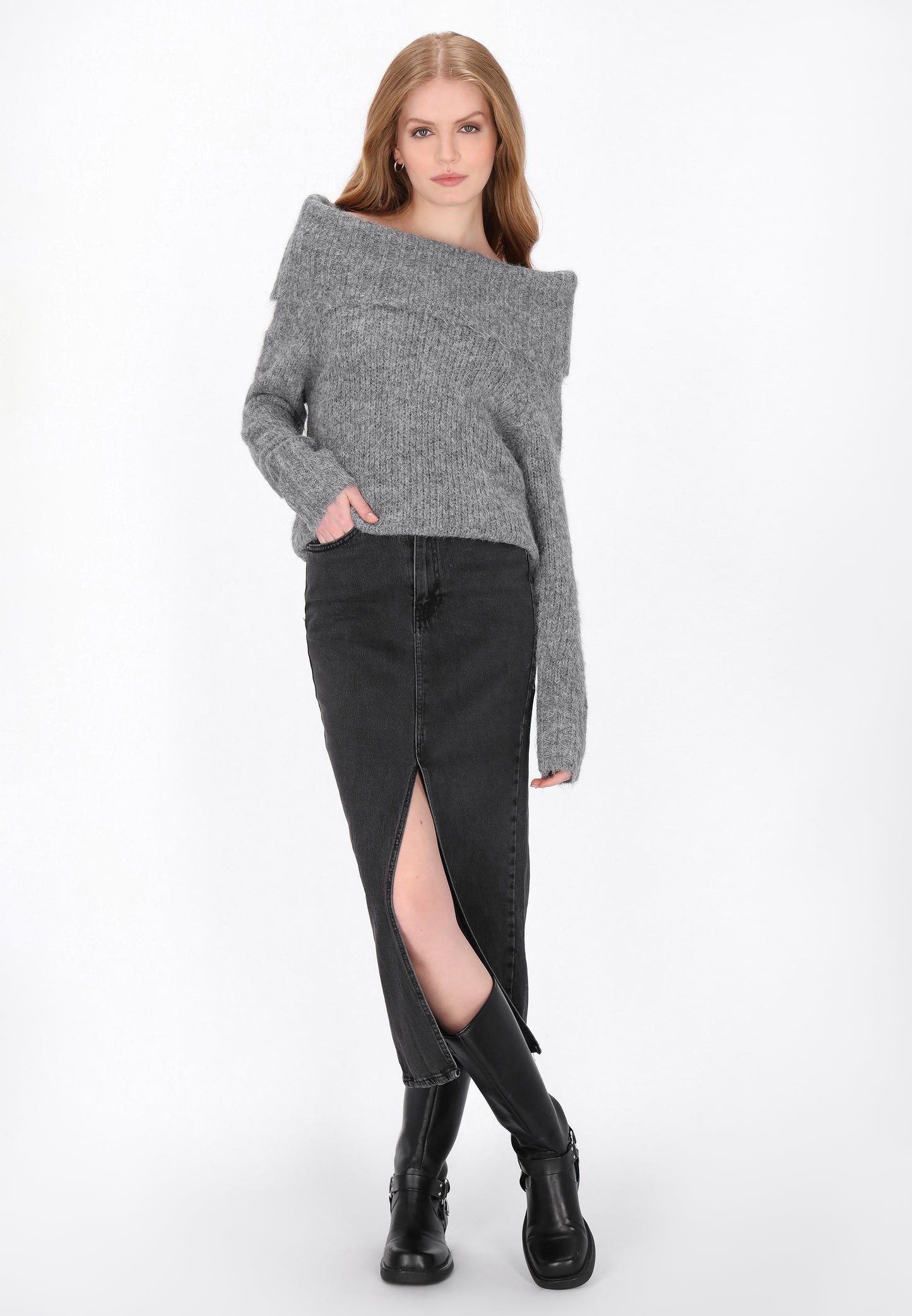 Sweter damski DreiMaster Vintage