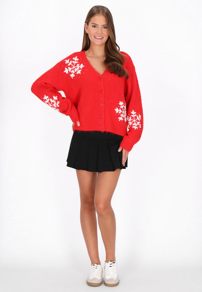 Mymo Damen Strickjacke