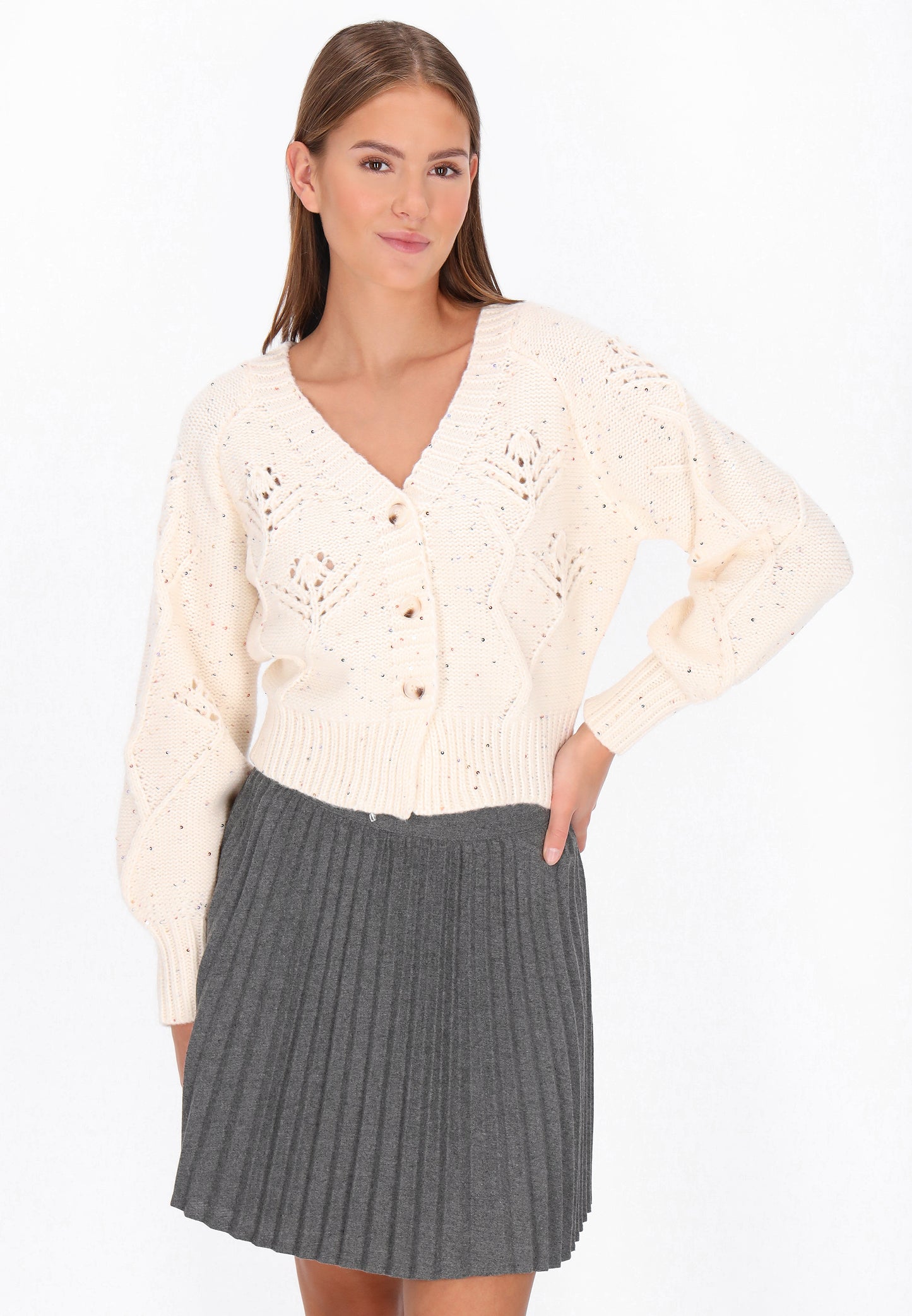 Mymo Damen Strickjacke