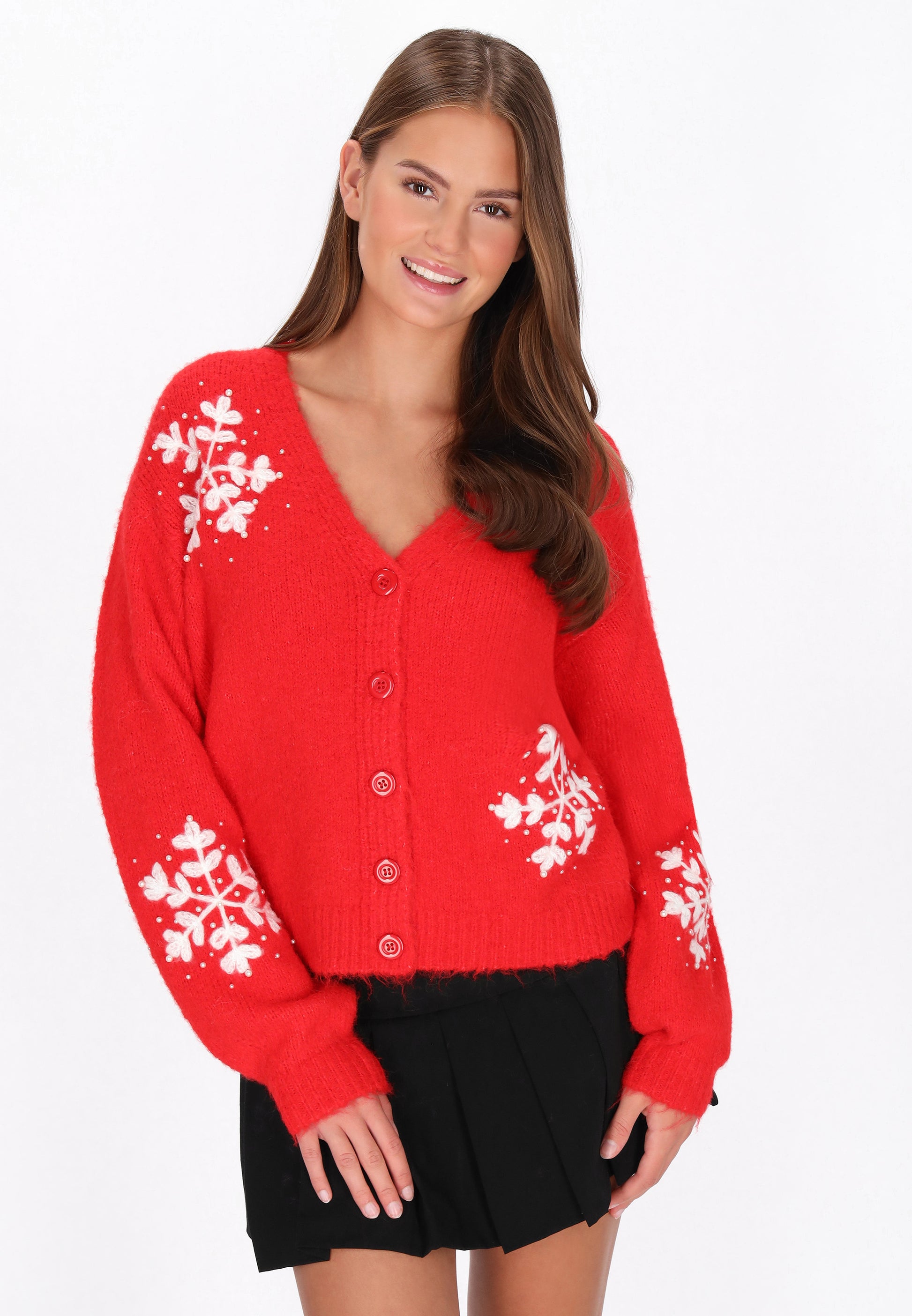 Mymo Damen Strickjacke